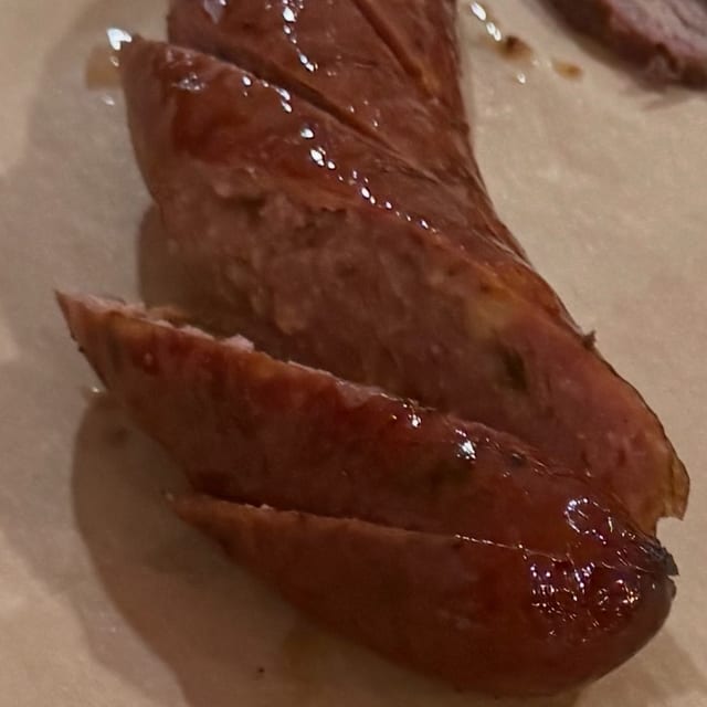 Jalapeno cheddar sausage1/4 Pound.