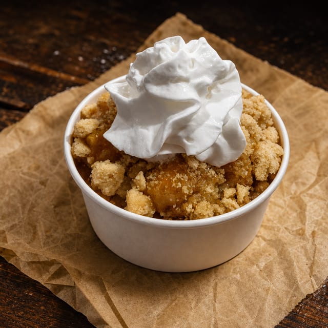 Peach Cobbler.