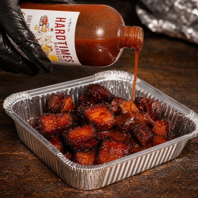 Pork Belly burnt ends 1  Pound.