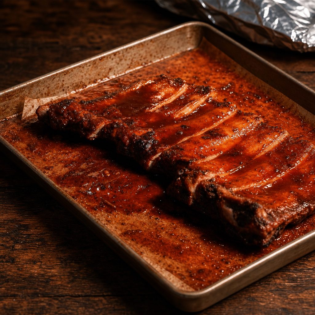 1/2 Rack St. Louis Rib Plate.