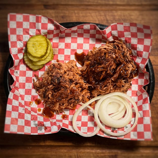 Pulled Pork 1/4 Pound.